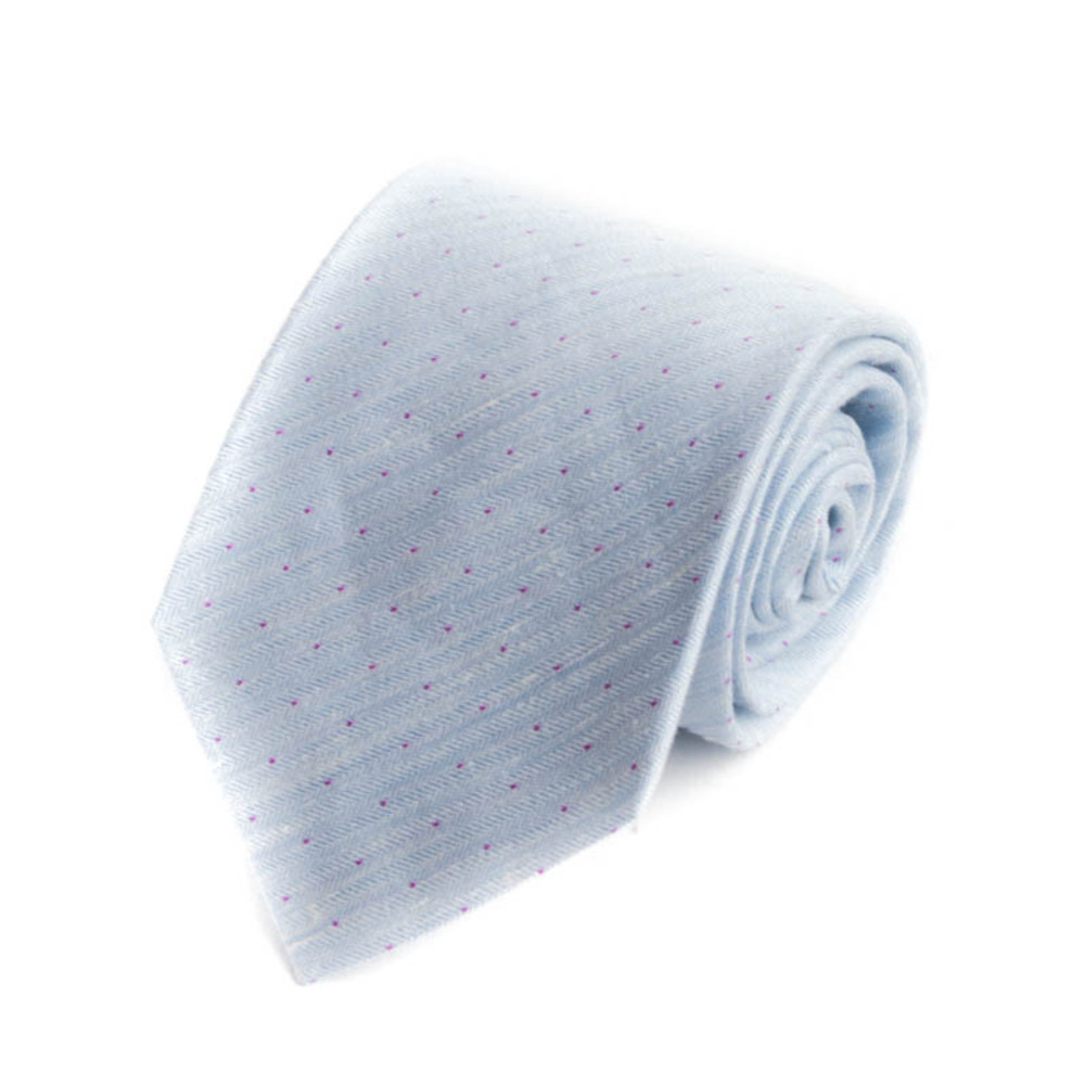 Penrose Tie Men Dark Magenta